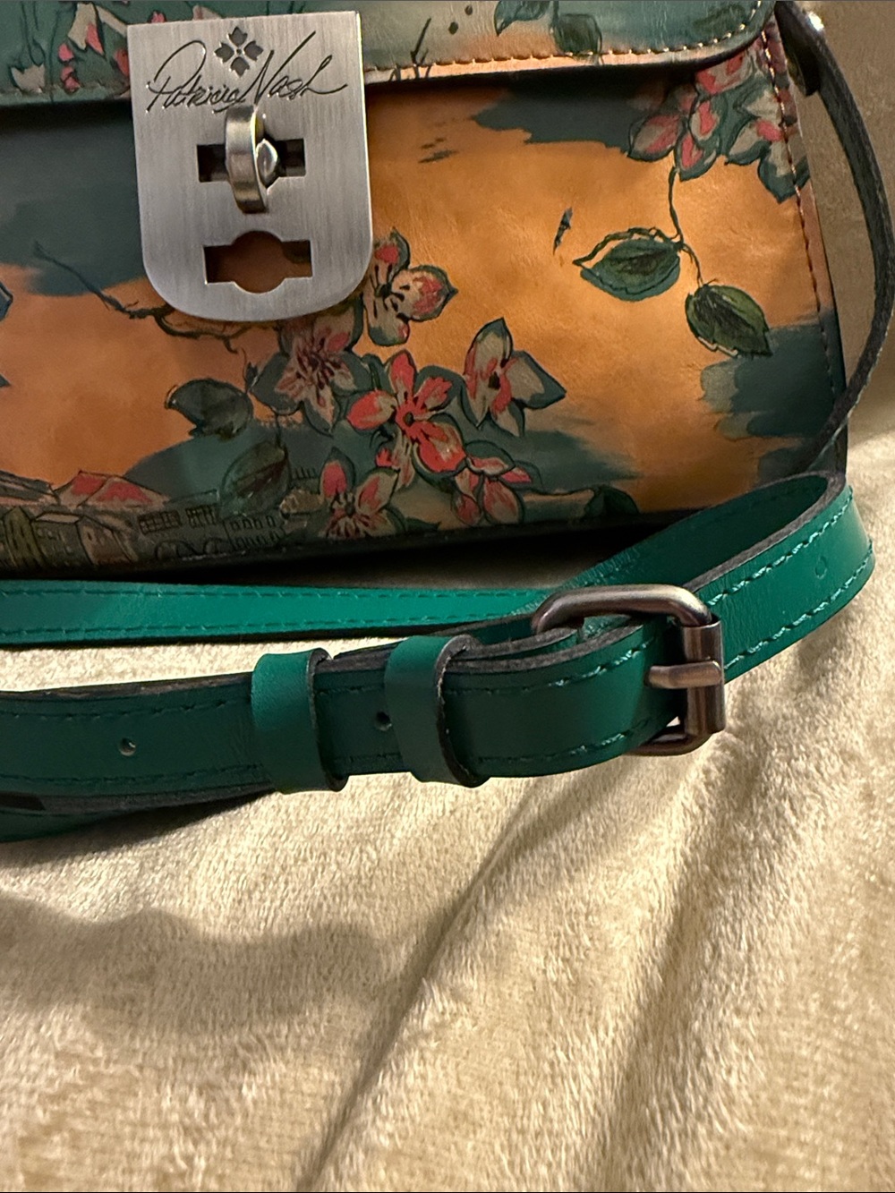 Patricia Nash “Chauny” Beautiful Girl Collection, crossbody/top handle, NWT. - Picture 2 of 12